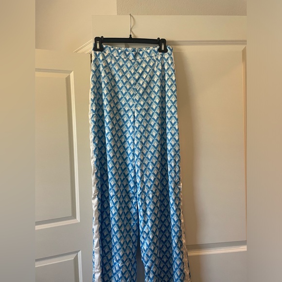 Geo top & pant set/ blue/ small - Picture 2 of 4